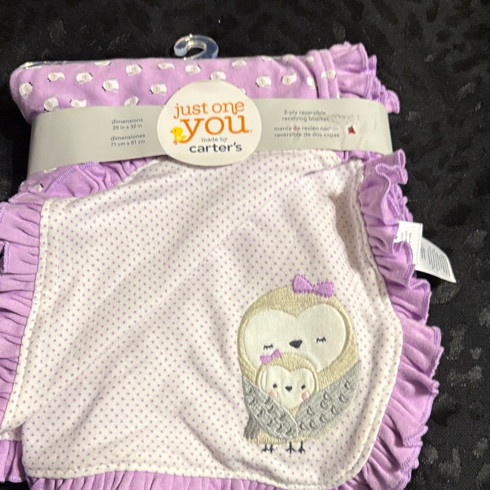 Carter's Purple Owl Diaper Cover